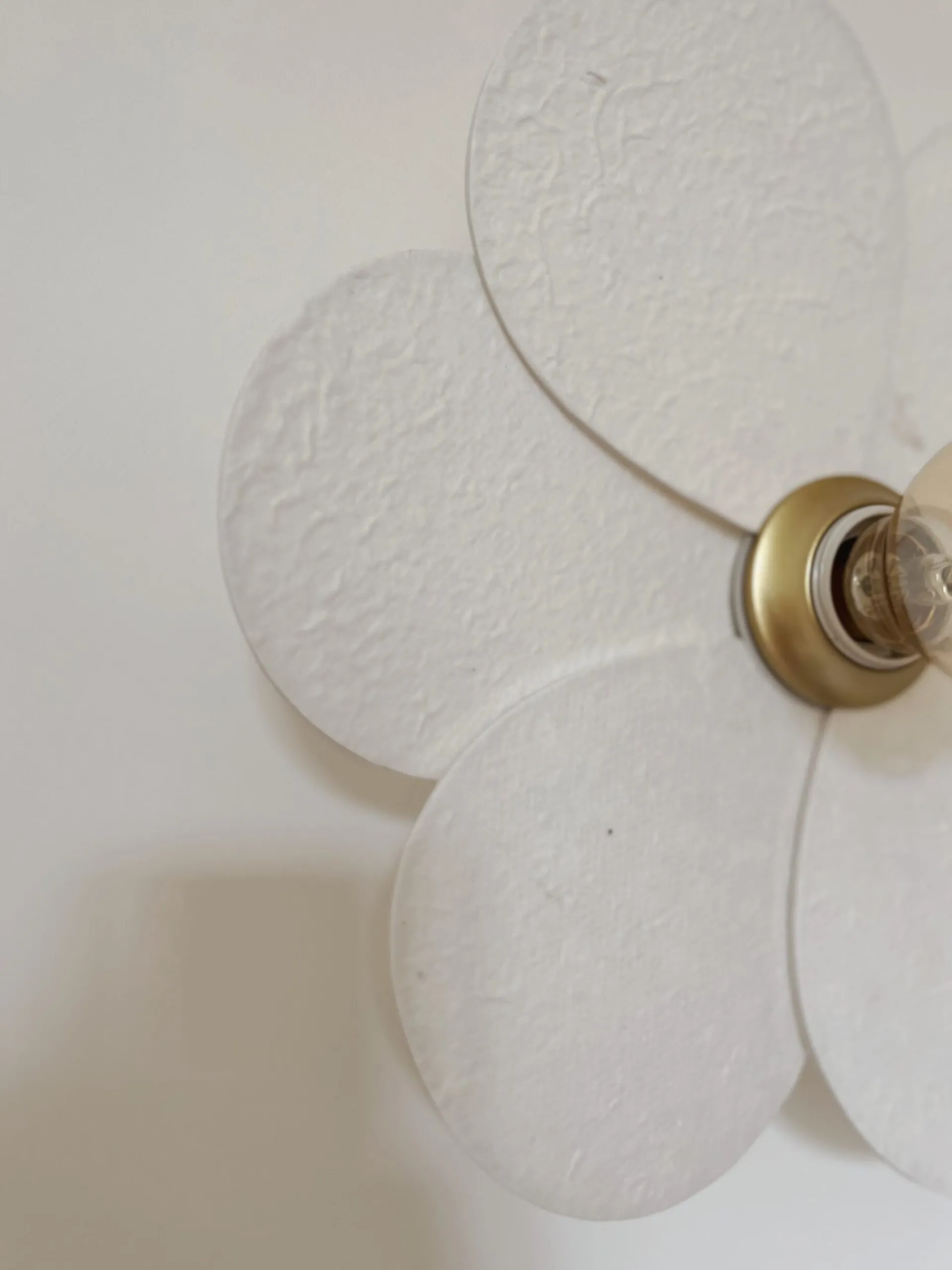 Sélection M Applique murale Fleur en papier mâché Hot