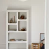 Sélection M Armoire Mykonos effet beton ciré blanc cassé Hot