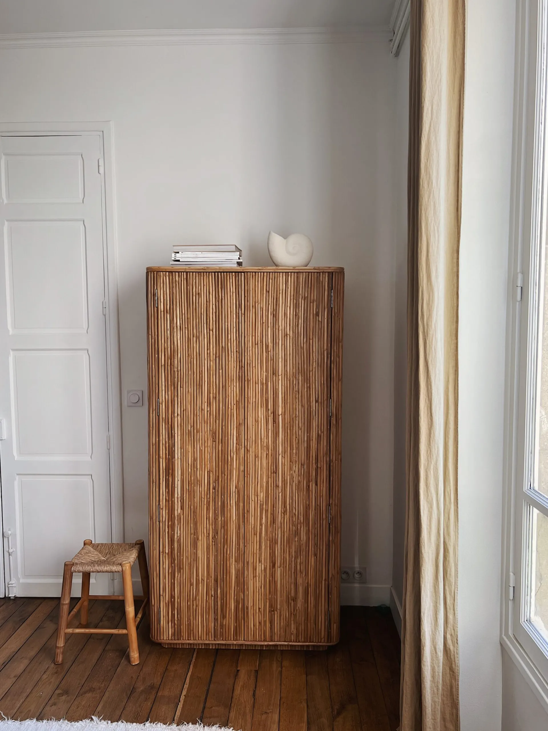 Sélection M Armoire Nusa en rotin Discount