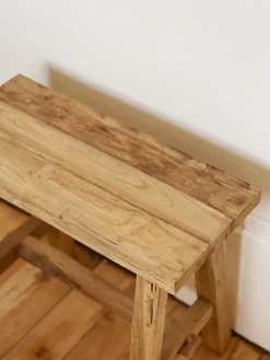 Sélection M Banc en teck recyclé – 40/50/60cm Sale