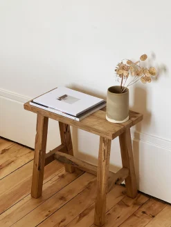 Sélection M Banc en teck recyclé – 40/50/60cm Sale