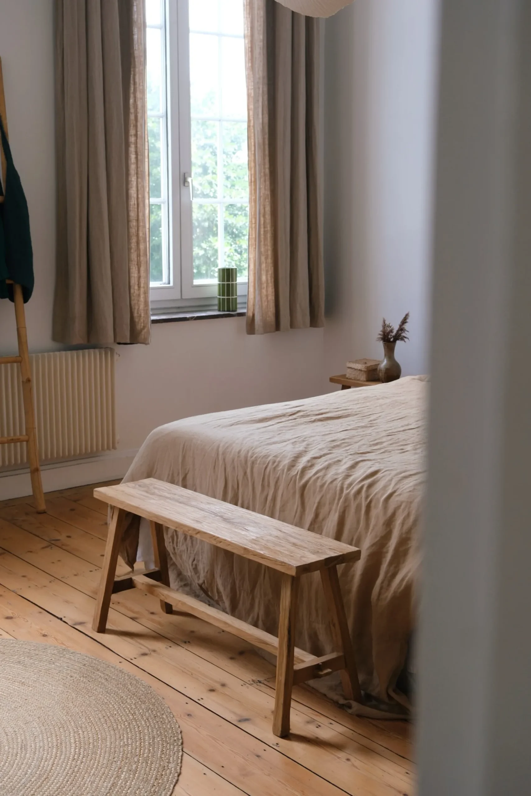 Sélection M Banc en teck recyclé – 80/100cm Clearance