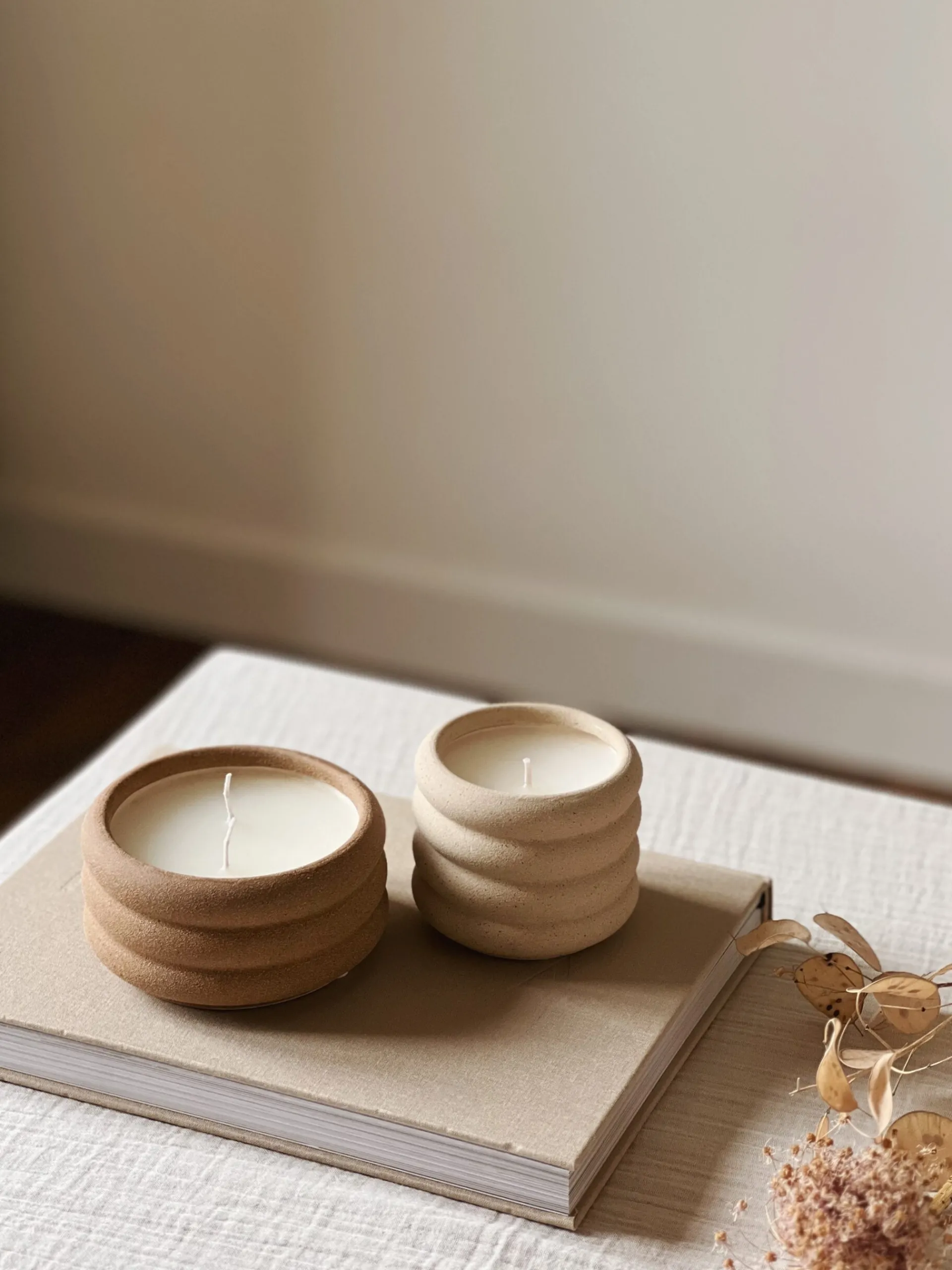 Sélection M Bougie céramique Iris