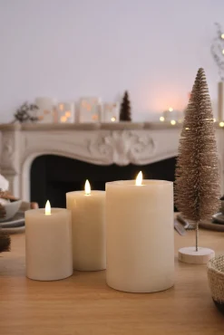 Sélection M Bougie LED flamme réaliste – 3 tailles Clearance