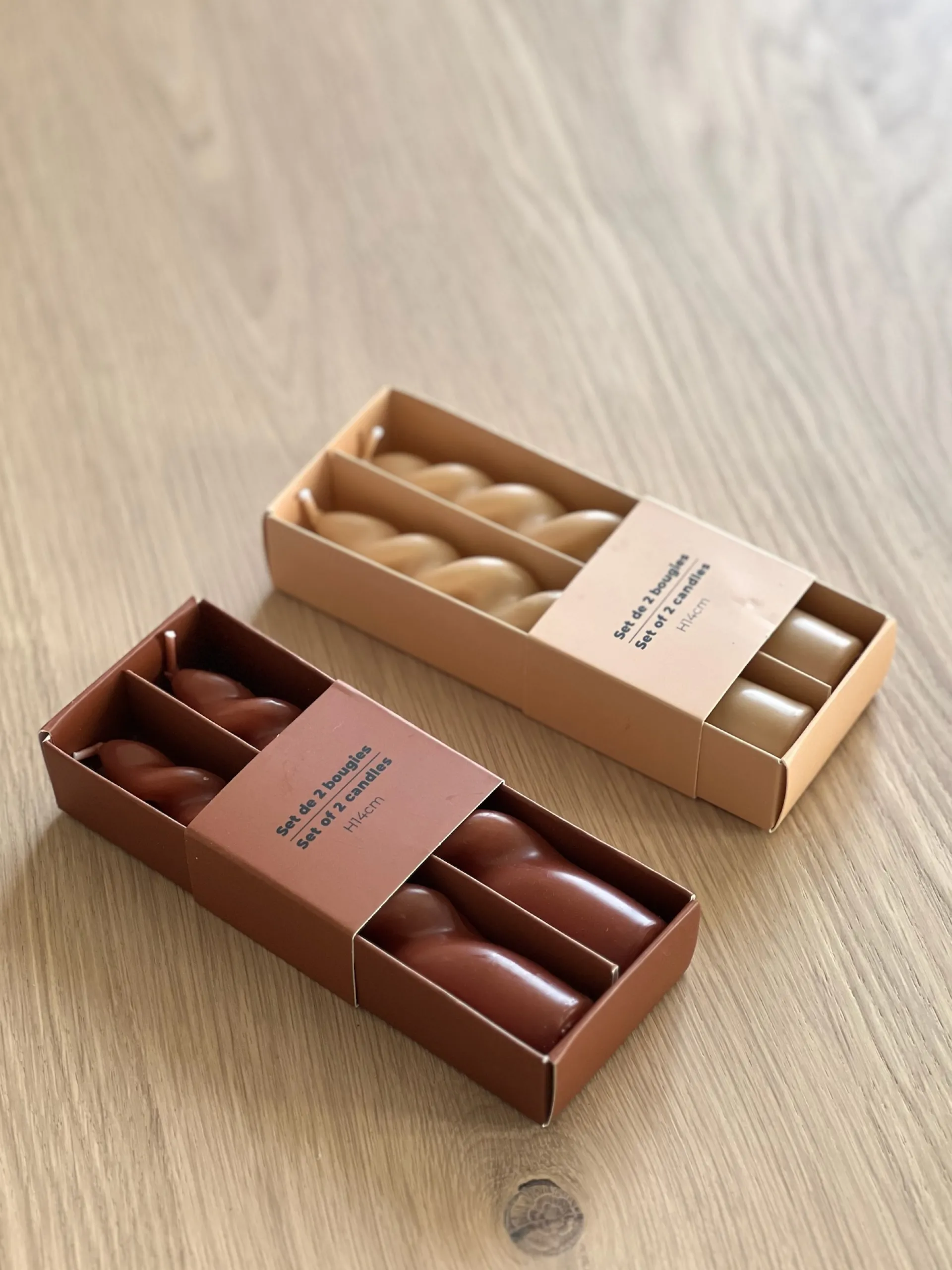 Sélection M Bougies Torsadées