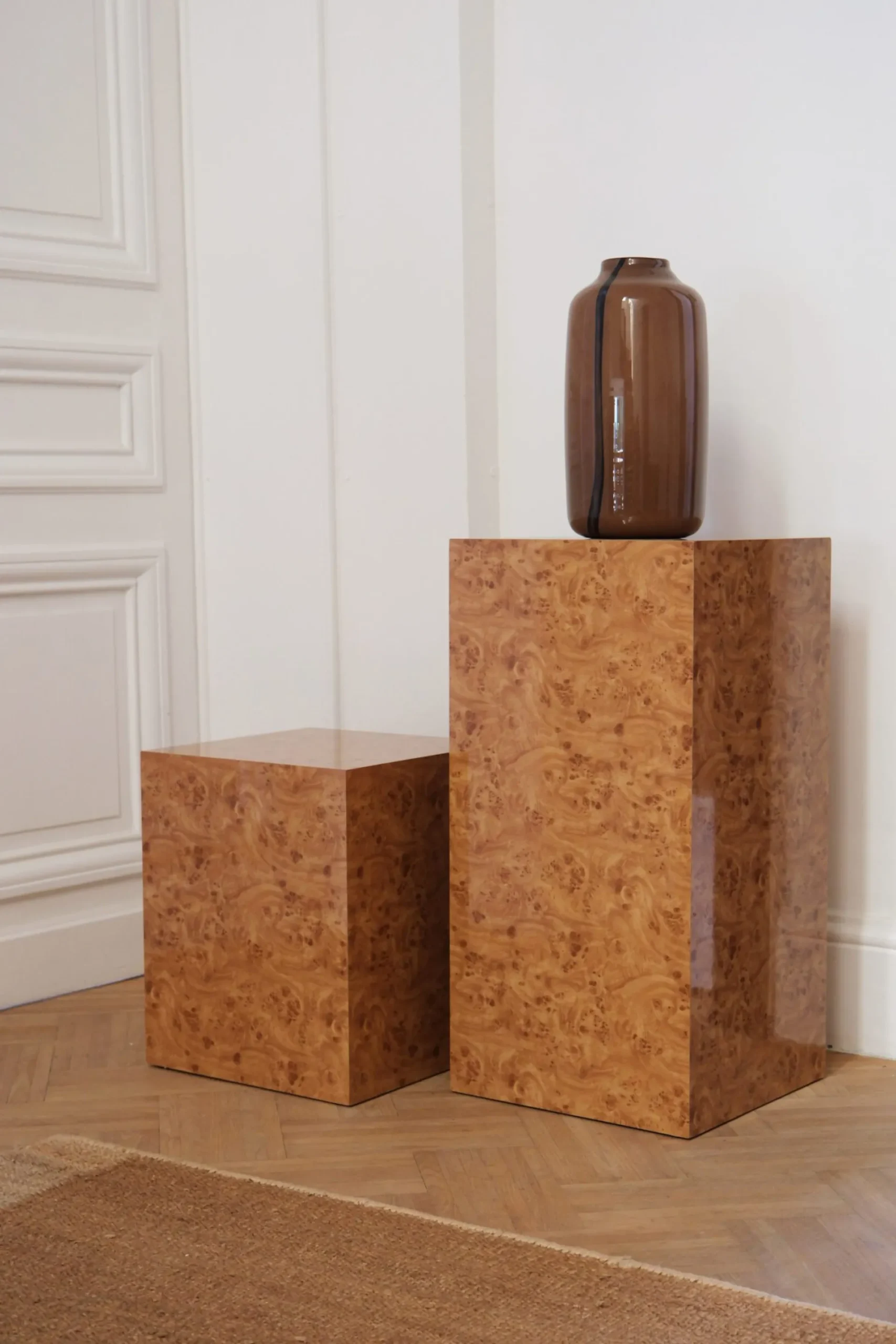 Sélection M Bout de canapé façon loupe d’orme Best