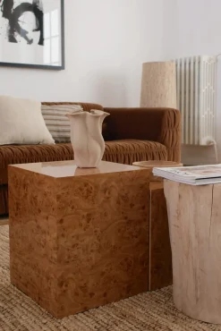 Sélection M Bout de canapé façon loupe d’orme Best