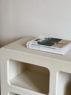 Sélection M Buffet effet béton ciré blanc cassé – Mykonos Sale