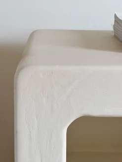 Sélection M Buffet effet béton ciré blanc cassé – Mykonos Sale