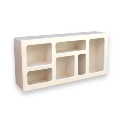 Sélection M Buffet effet béton ciré blanc cassé – Mykonos Sale