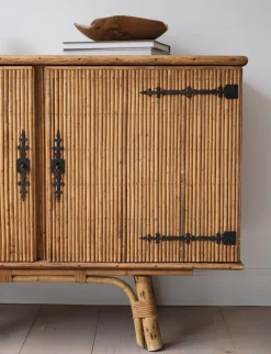 Sélection M Buffet en rotin tressé vintage style Audoux & Minet New