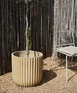 Sélection M Chaise de jardin en métal beige New