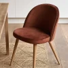 Sélection M Chaise Velours Terracotta Discount