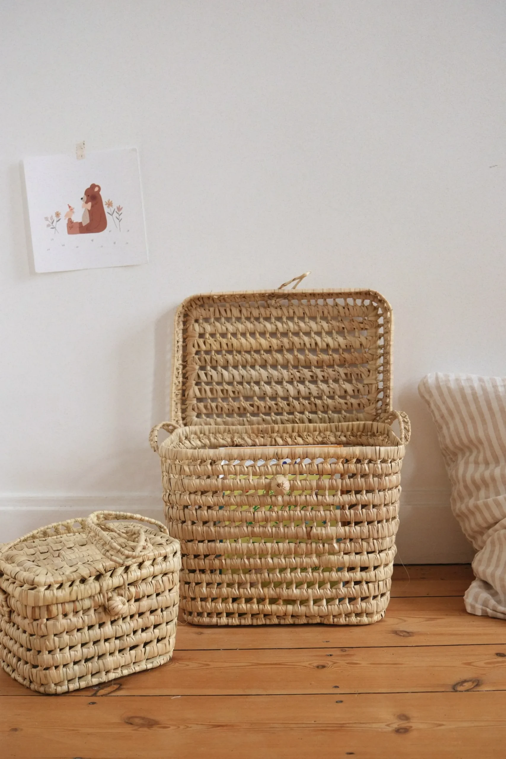 Sélection M Coffre en osier tressé à la main Clearance