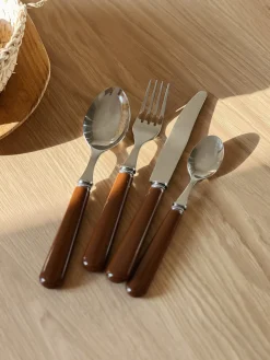 Sélection M Coffret 24 couverts de couleur Discount