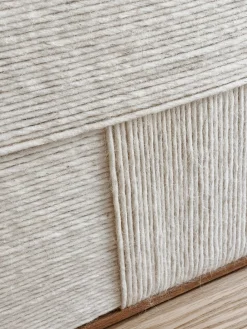 Sélection M Déco murale en laine et bois de manguier New