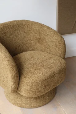 Sélection M Fauteuil cocon pivotant bronze Outlet