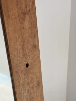 Sélection M Grand miroir en teck recyclé Best