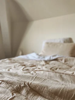 Sélection M Housse de couette en gaze de coton Sale