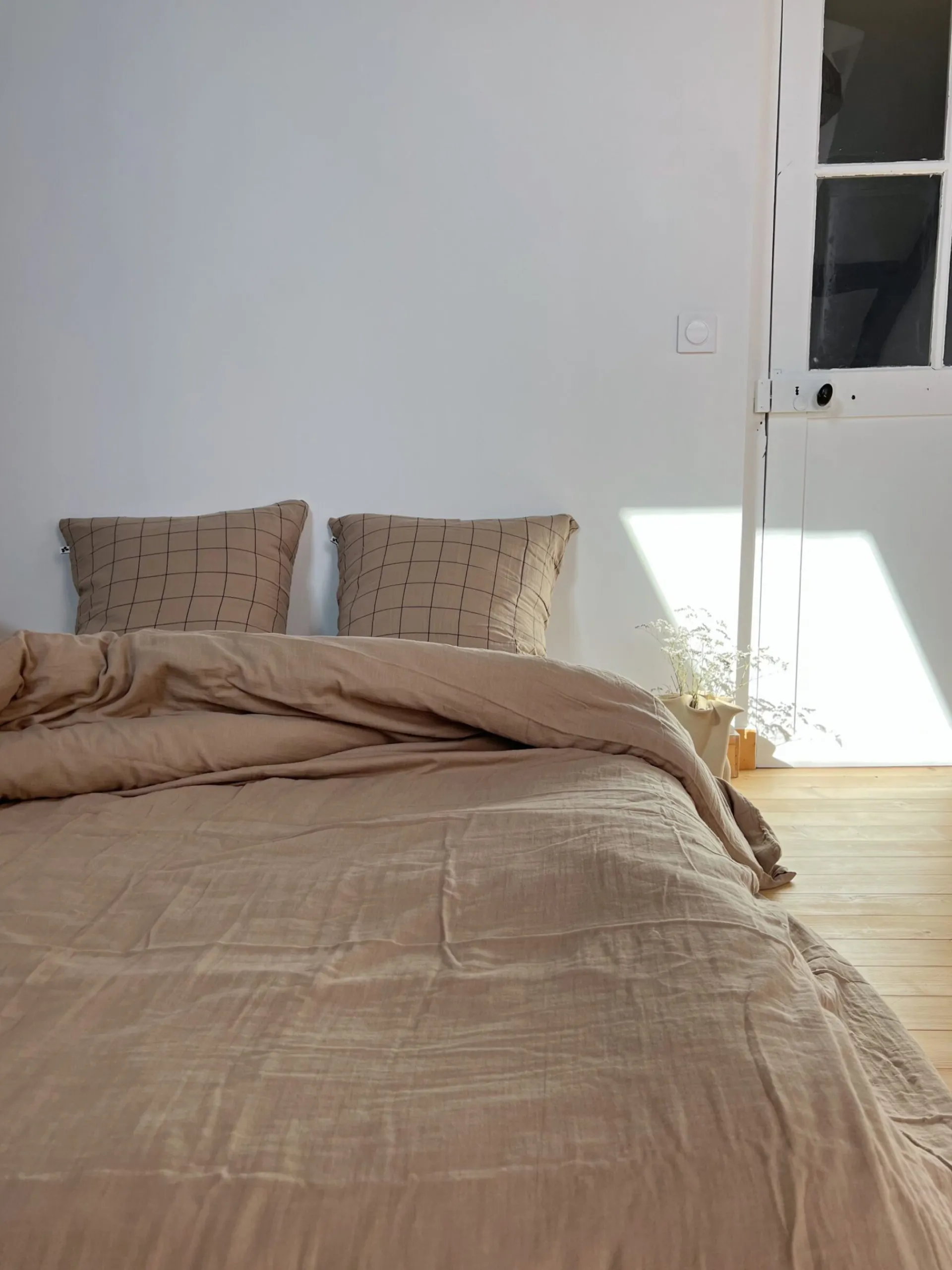 Sélection M Housse de couette en gaze de coton Sale