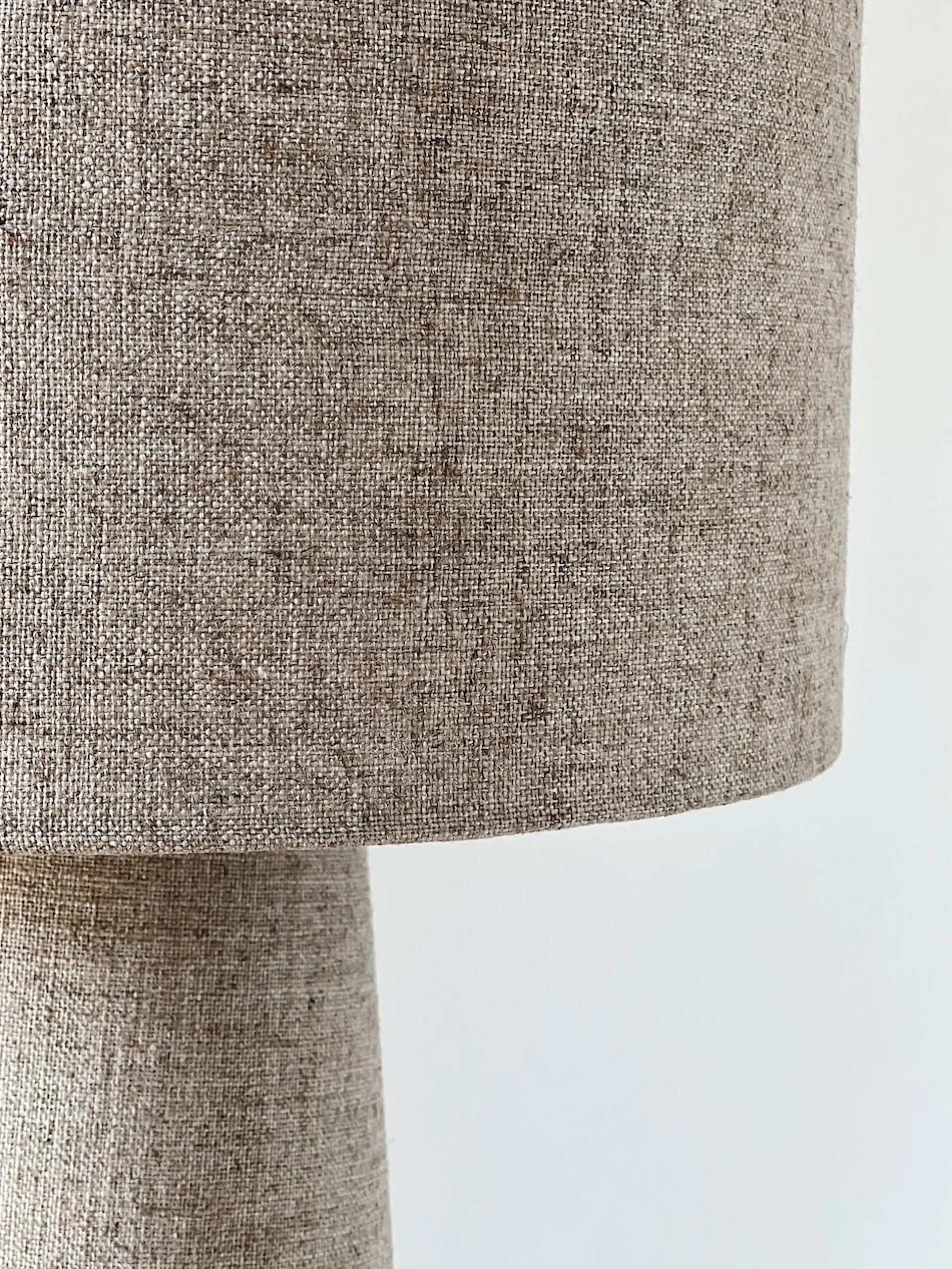 Sélection M Lampadaire en lin naturel Discount