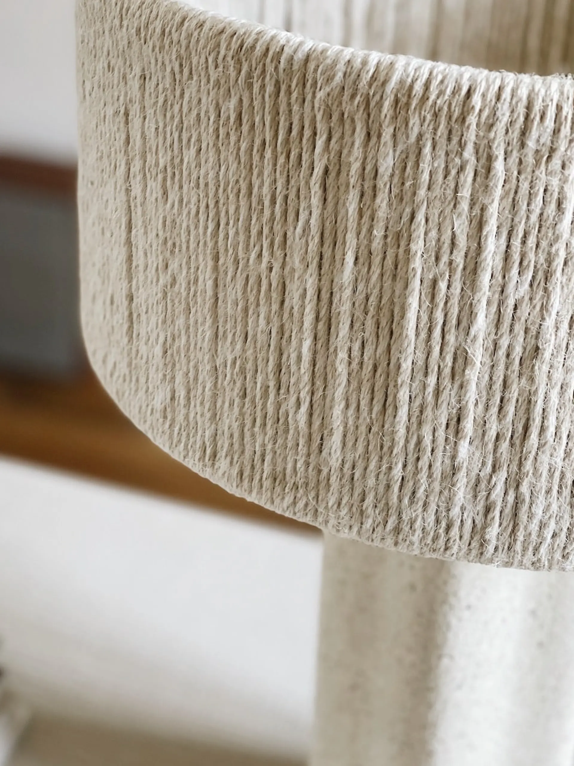 Sélection M Lampe Béton Fait Main “Blanche”