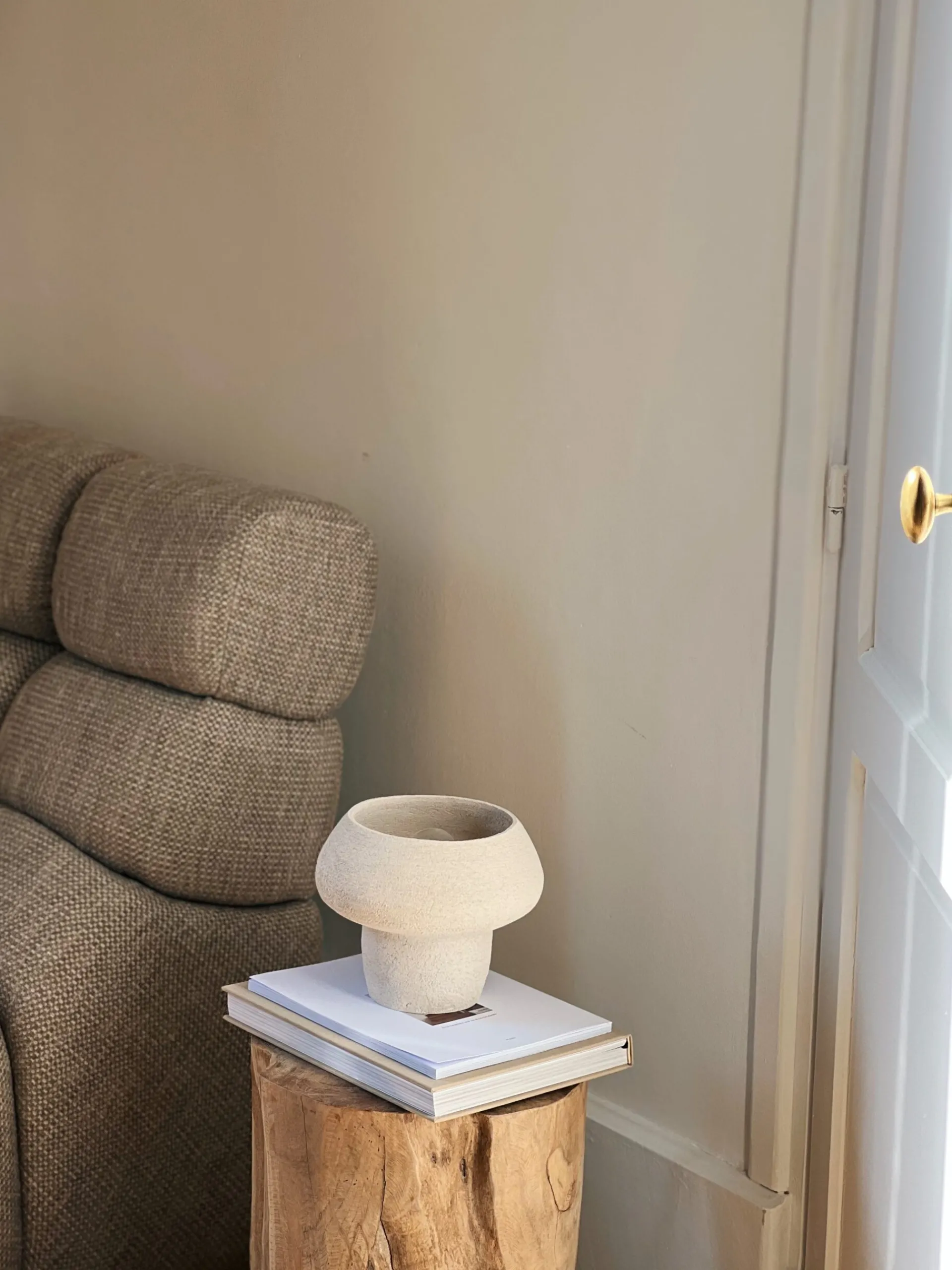 Sélection M Lampe céramique champignon Discount