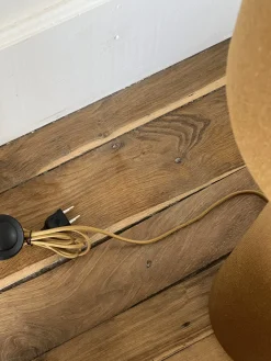 Sélection M Lampe de sol en tissu bouclette Online