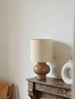 Sélection M Lampe en céramique marron New