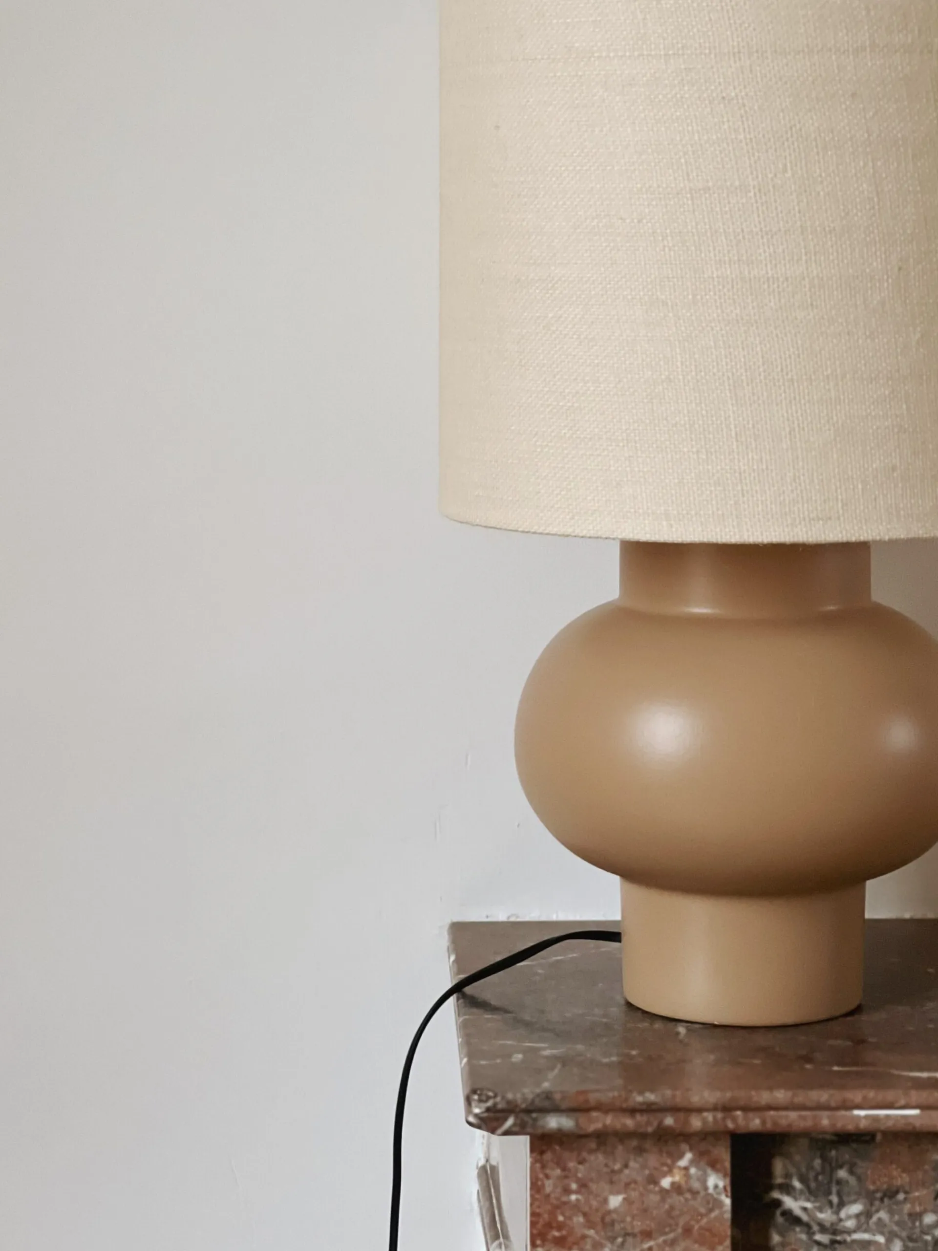 Sélection M Lampe en céramique marron New