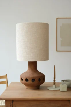 Sélection M Lampe en grès avec abat jour New