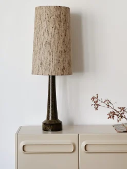 Sélection M Lampe en grès moutarde Best