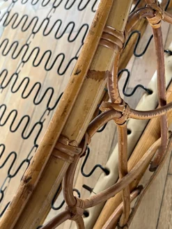 Sélection M Lit en rotin vintage Outlet