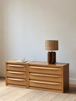 Sélection M Meuble bas en bois à tiroirs New