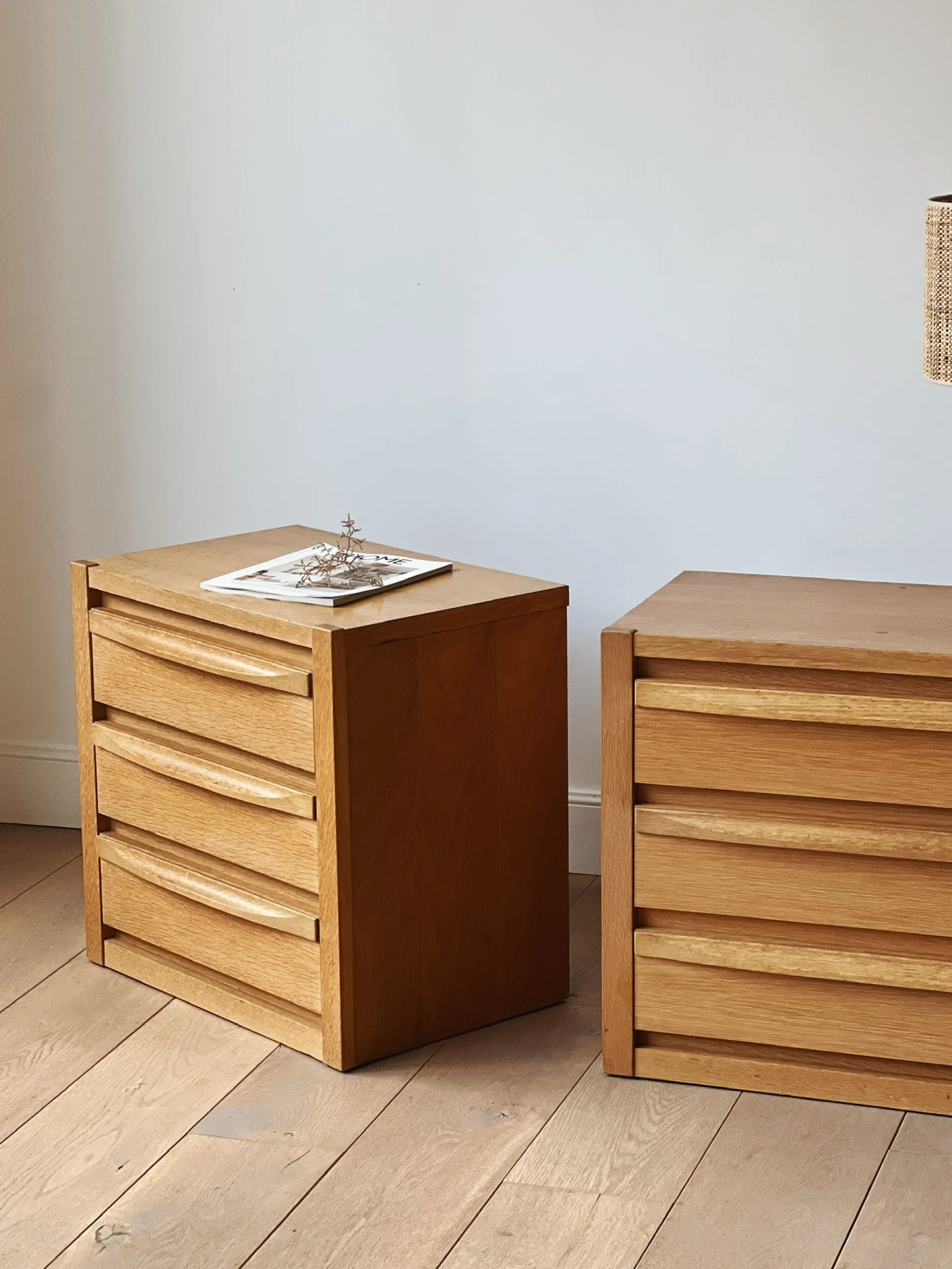 Sélection M Meuble bas en bois à tiroirs New