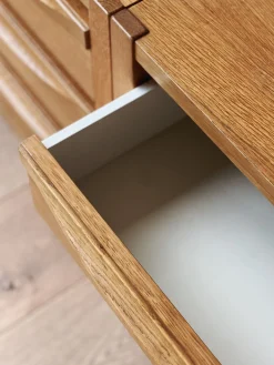 Sélection M Meuble bas en bois à tiroirs New