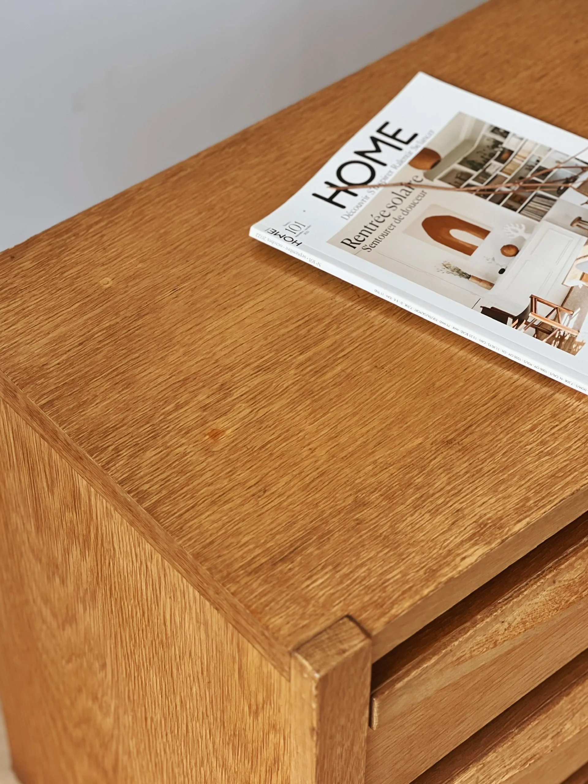 Sélection M Meuble bas en bois à tiroirs New