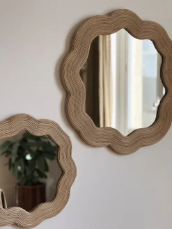 Sélection M Miroir en rotin Reflet Hot