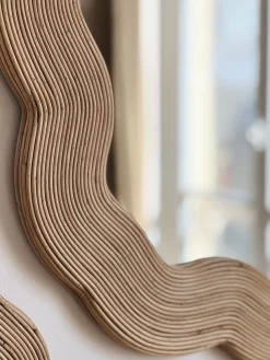 Sélection M Miroir en rotin Reflet Hot