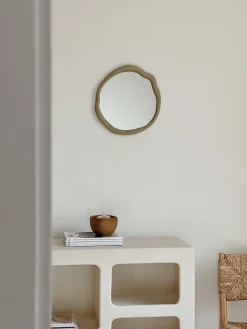 Sélection M Miroir en résine de forme organique Outlet