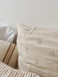 Sélection M Paire de taies d’oreiller en gaze de coton New