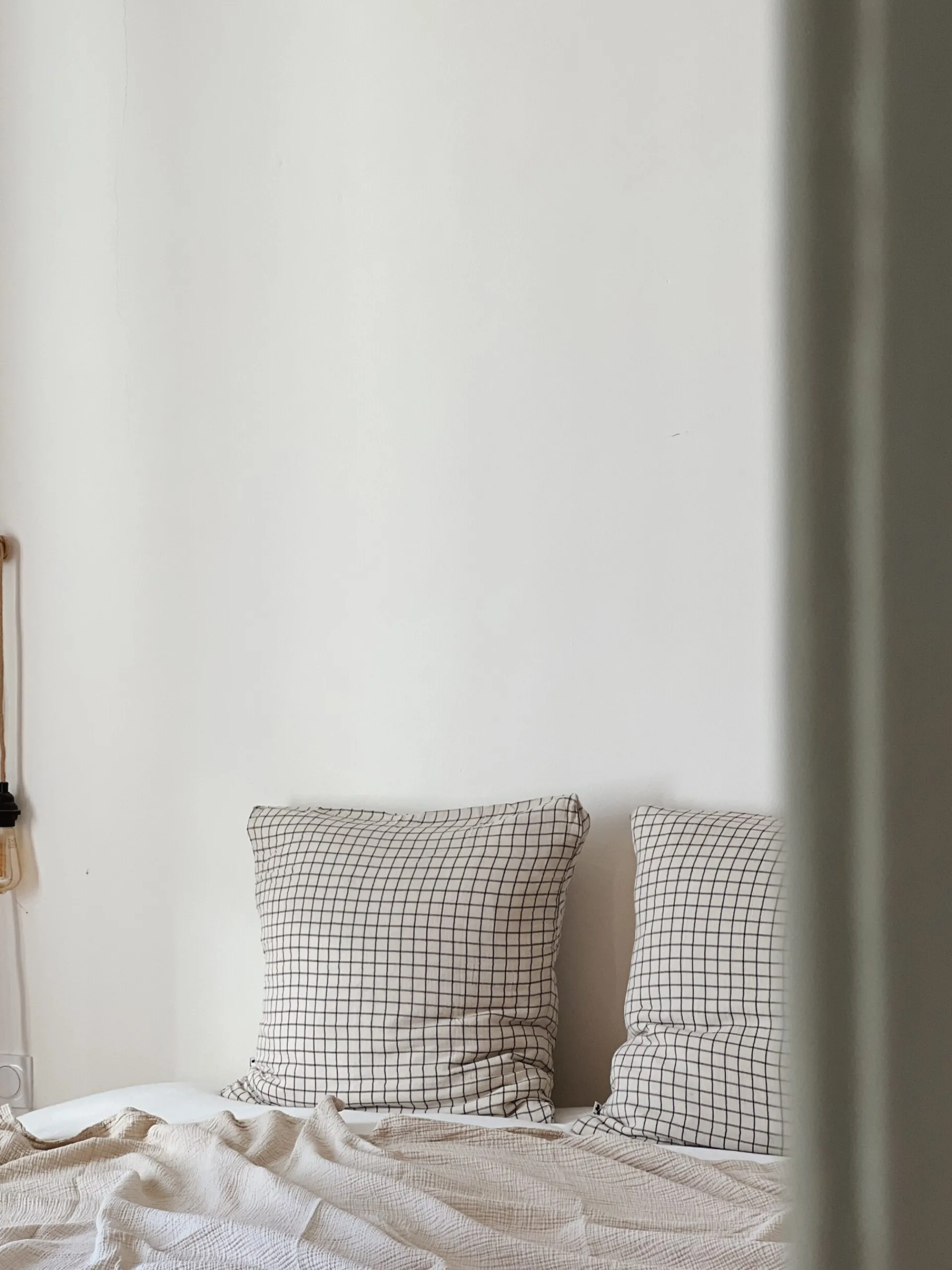 Sélection M Paire de taies d’oreiller en gaze de coton New