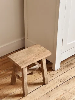 Sélection M Petit banc en teck recyclé Sale