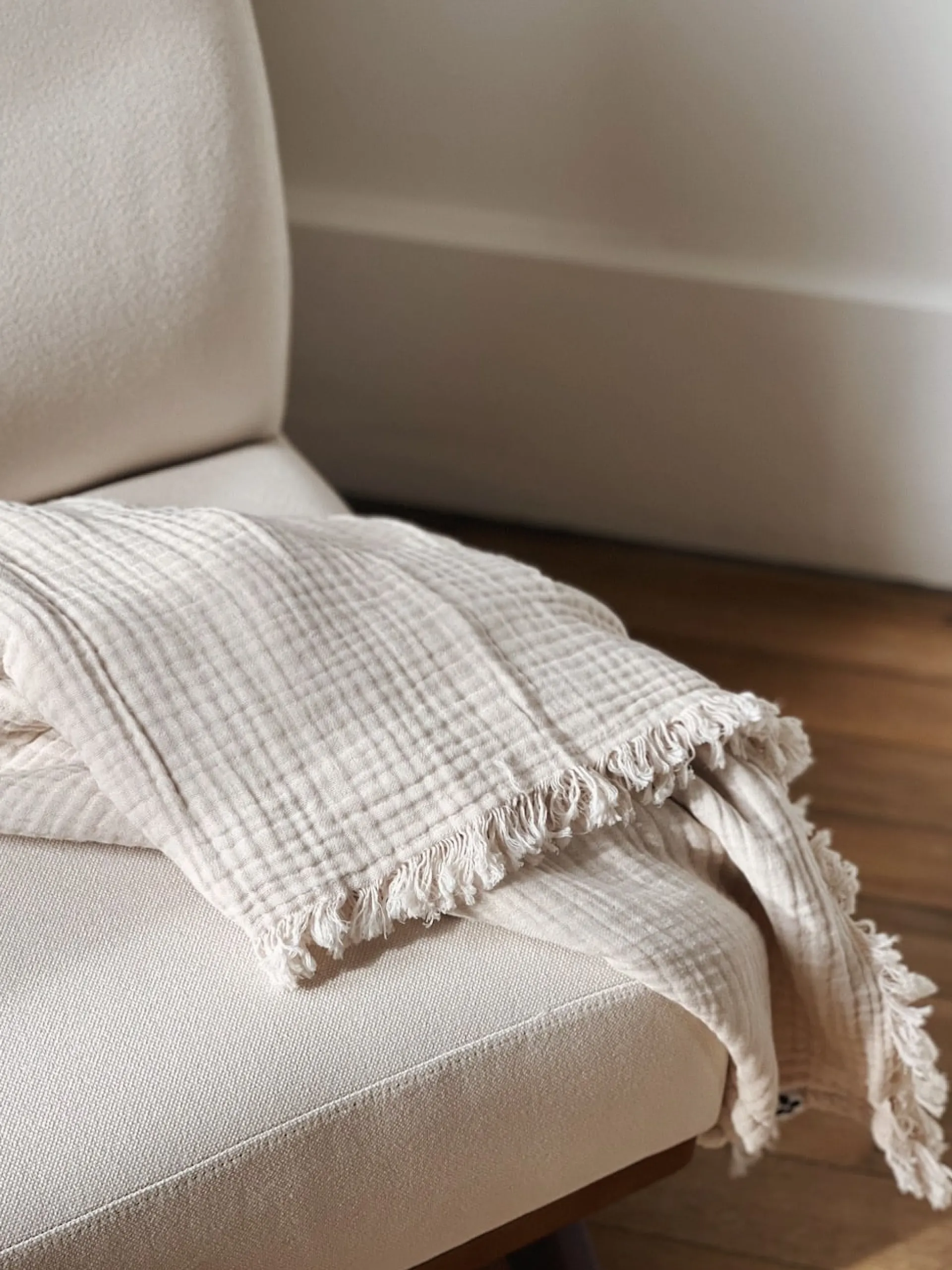 Sélection M Plaid en gaze de coton Best