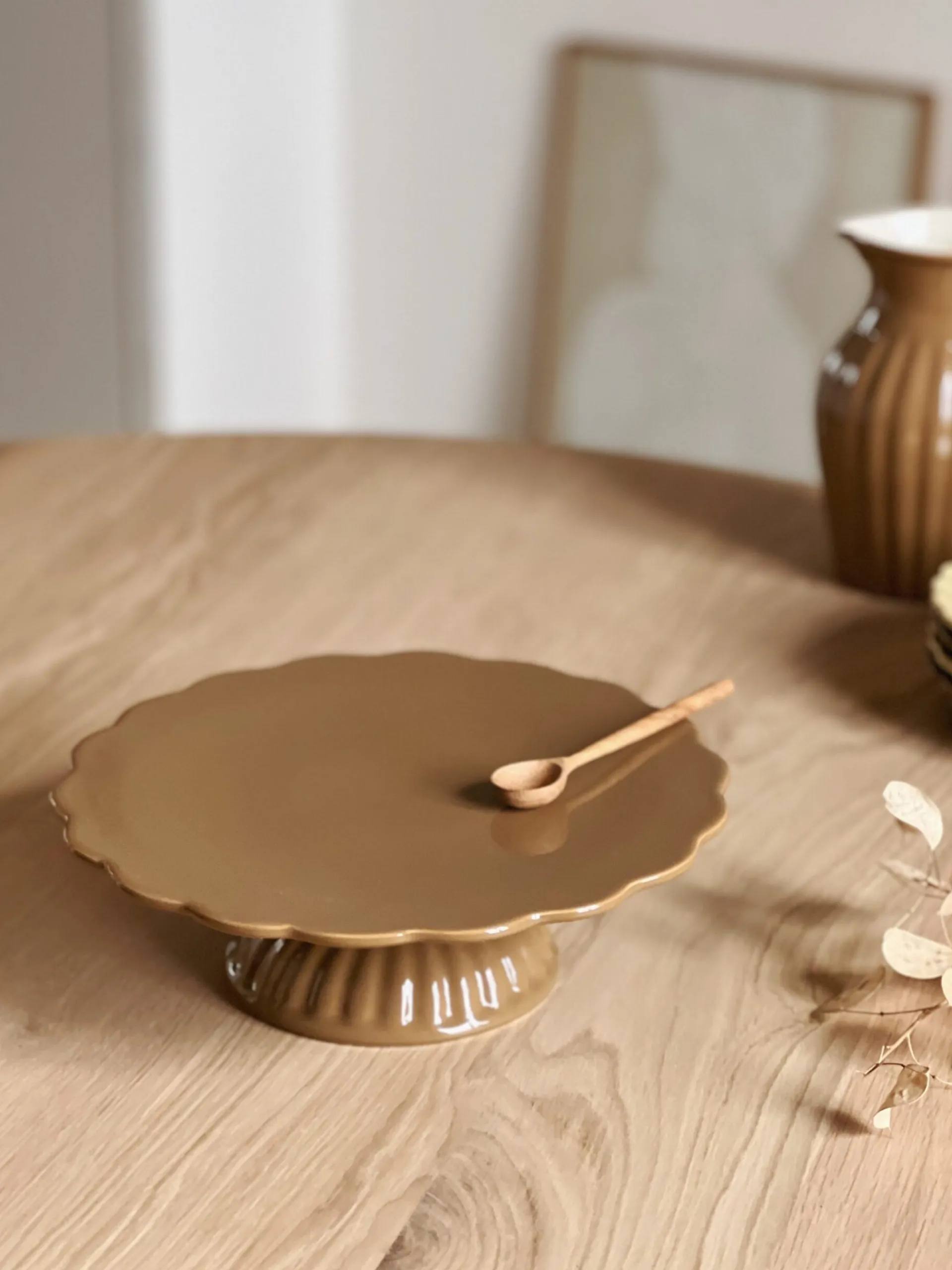 Sélection M Plat à gateaux sur pied New