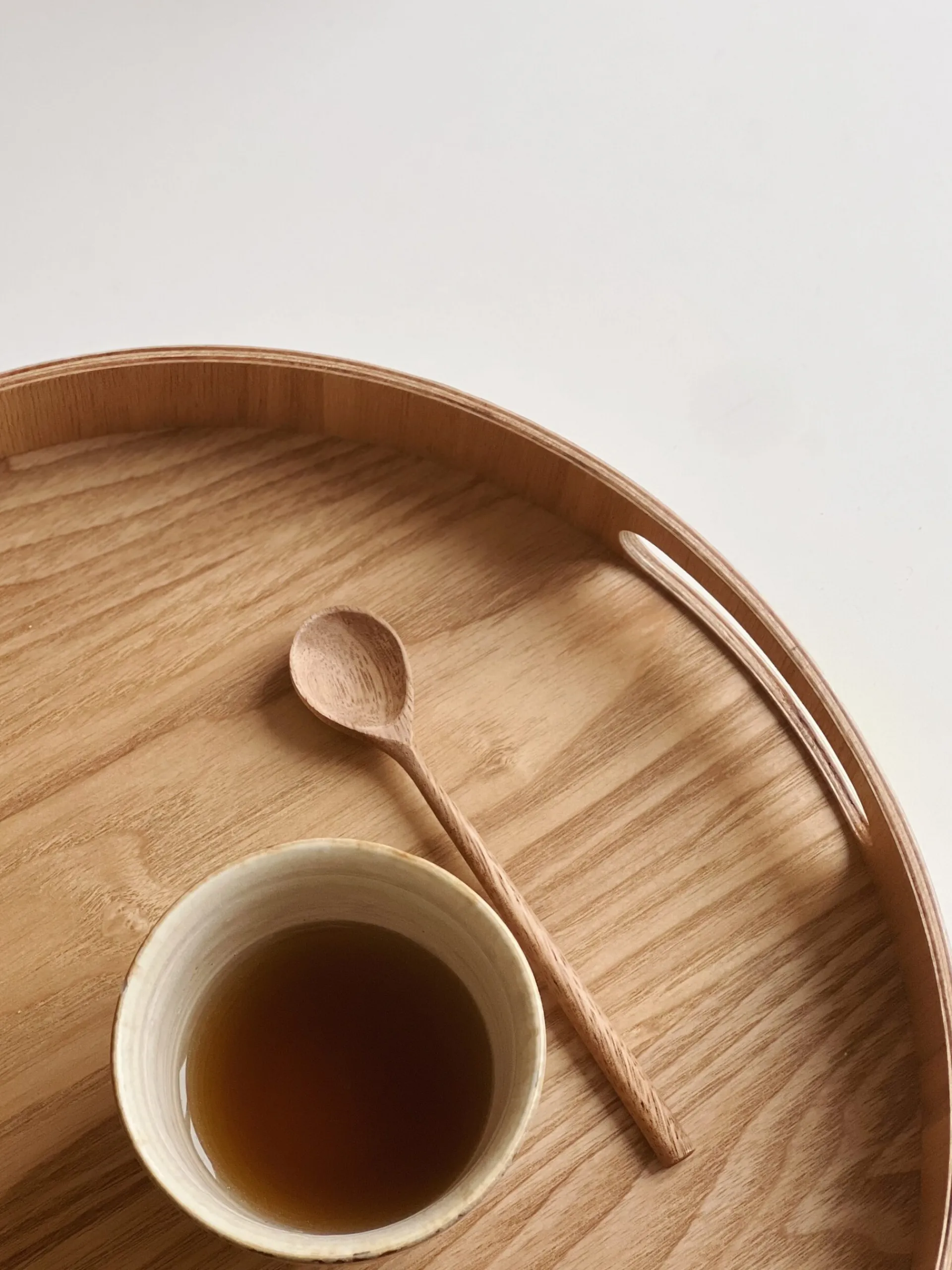 Sélection M Plateau rond en bois Discount