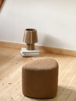 Sélection M Pouf bouclette de couleur Best