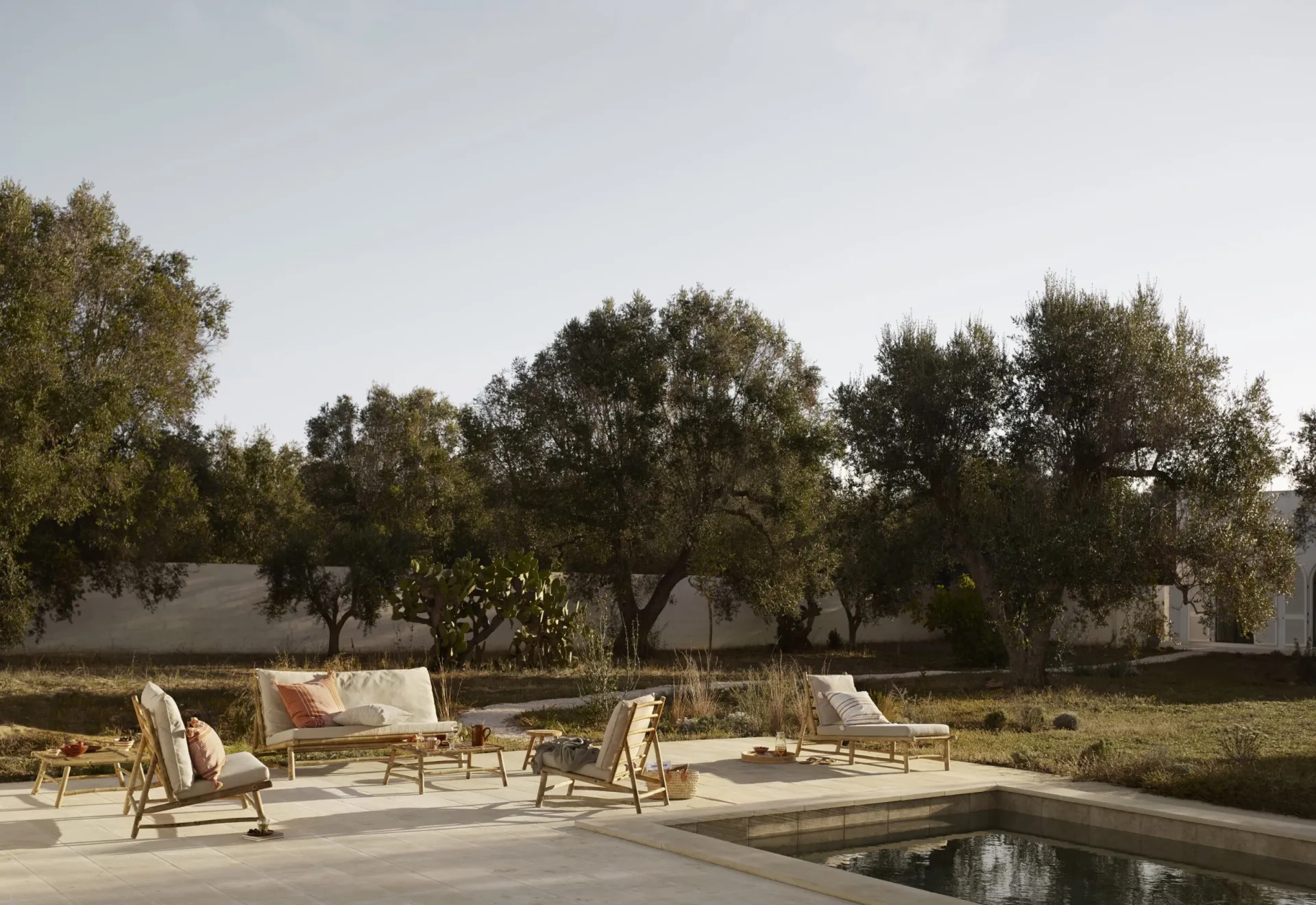 Sélection M Salon de jardin Bambou Best