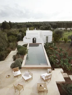 Sélection M Salon de Jardin en Bambou Modulable Discount