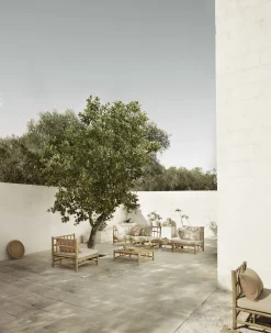 Sélection M Salon de Jardin en Bambou Modulable Discount